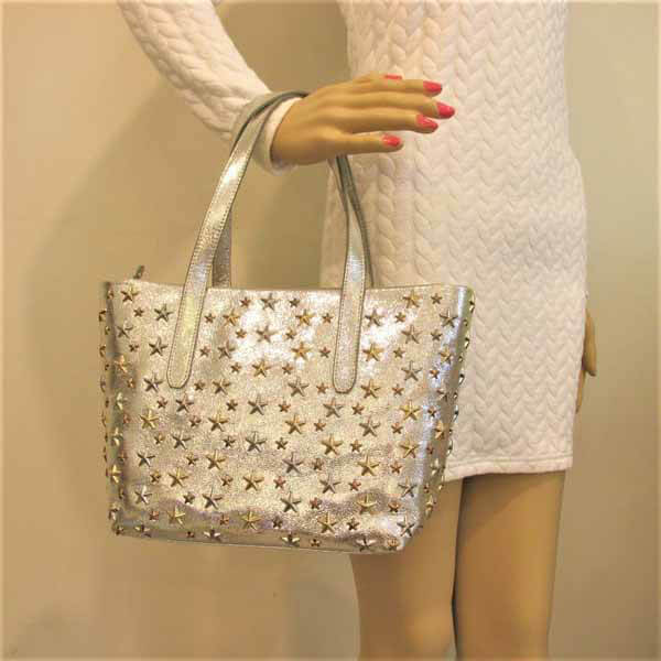 ジミーチュウコピー★VIPセール★SOFIA/S GLITTER LEATHER★即発送可